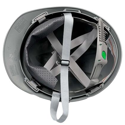 Imagem de Capacete De Seguranca Cinza C/ Carneira Push-Key - MSA