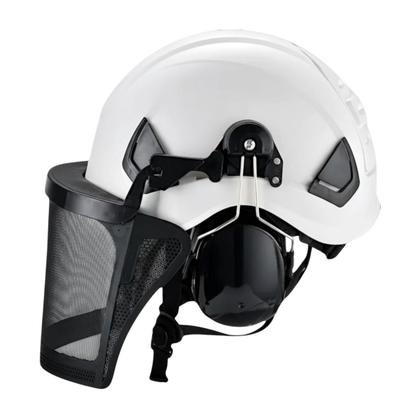 Imagem de Capacete de Segurança Com Abafador e Protetor Facial Modelo PRO