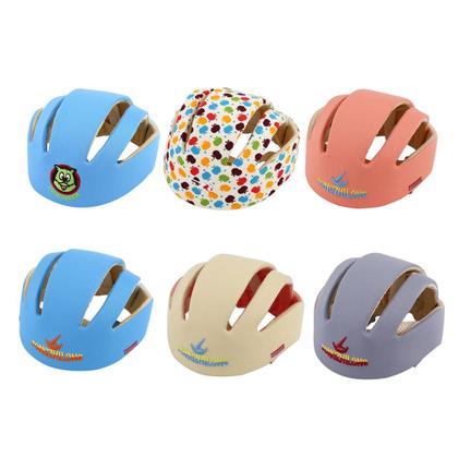 Imagem de Capacete de segurança para bebês e bebês: chapéu de algodão, protetor contra colisões