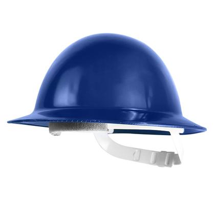Imagem de Capacete de segurança Tipo Eletricista Aba Total Azul Escuro  C.A. 25883