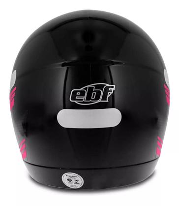 Imagem de Capacete EBF 7 Carbon Preto Rosa