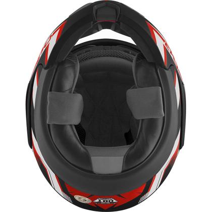 Imagem de Capacete Escamoteável Attack Evo Brilhante Moto Pro Tork Segurança Conforto Proteção Masculino Feminino