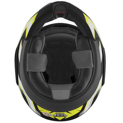Imagem de Capacete Escamoteável Attack Evo Brilhante Moto Pro Tork Segurança Conforto Proteção Masculino Feminino