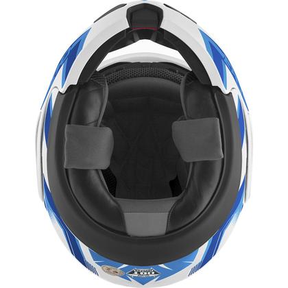 Imagem de Capacete Escamoteável Attack Evo Brilhante Moto Pro Tork Segurança Conforto Proteção Masculino Feminino