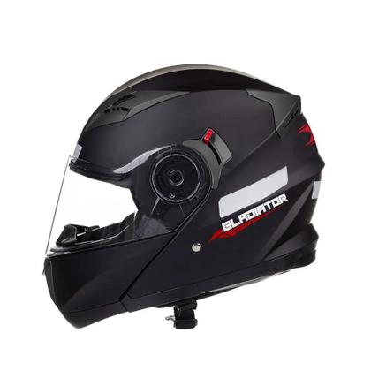 Imagem de Capacete Escamoteável Texx Gladiator V3 Preto Fosco