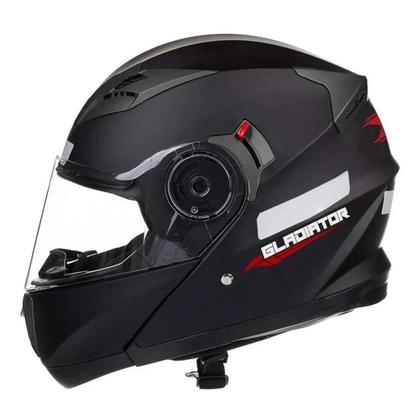 Imagem de Capacete Escamoteável Texx Gladiator V3 Preto Fosco