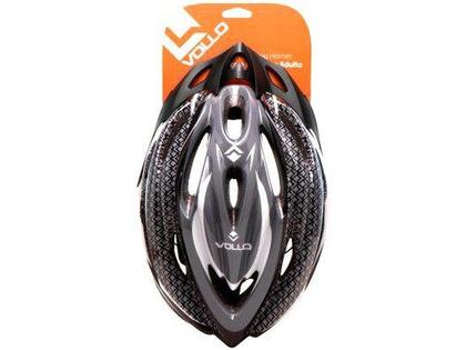 Imagem de Capacete Esportivo Vollo Sports Tamanho 58 a 61 cm Cinza