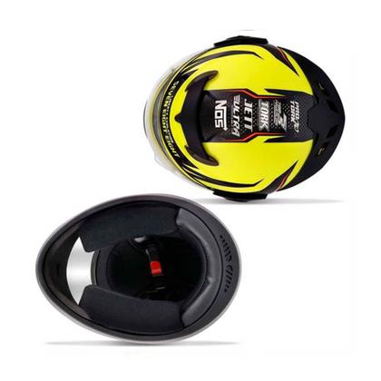 Capacete Evolution G6 788 Factory Edition Neon Amarelo Preto