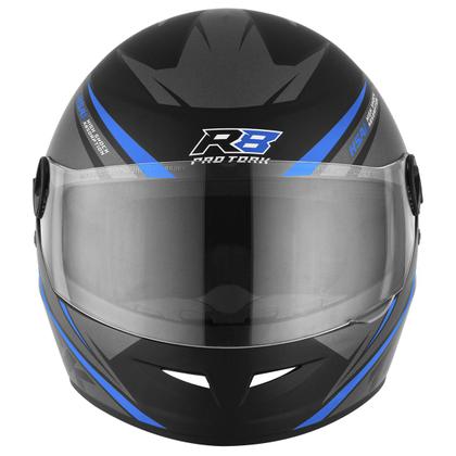 Imagem de Capacete Fechado Feminino Masculino Integral Protork R8 Original com Selo Inmetro Viseira Cristal