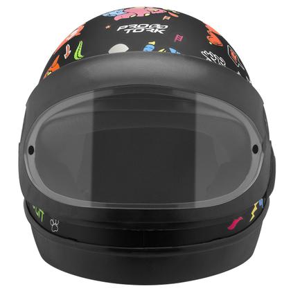 Imagem de Capacete Fechado Integral Moto Masculino Feminino Pro Tork Sport Moto Universe Lançamento