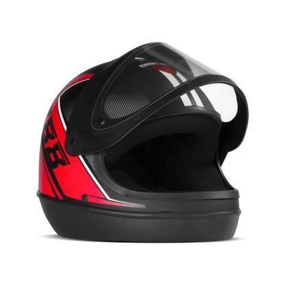 Imagem de Capacete Fechado Integral Pro Tork Super Sport Moto 2019 Fosco Automático Masculino e Feminino Tamanhos 56 / 58 / 60