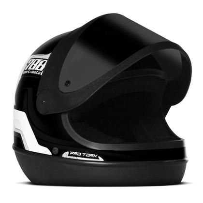 Imagem de Capacete Fechado Integral Sport Moto 788 Pro Tork Automático Viseira Fumê Masculino Feminino