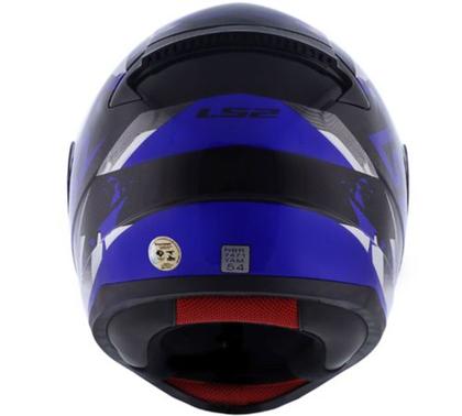 Imagem de Capacete fechado ls2 ff353 rapid grow - blue