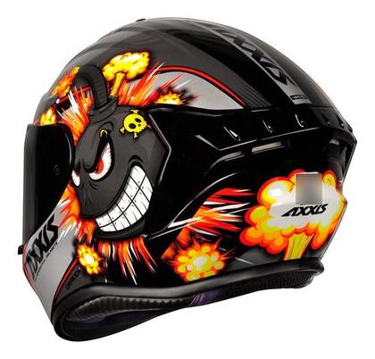 Capacete Fechado Moto Axxis Draken Bomb Bombinha By Mt - Capacete