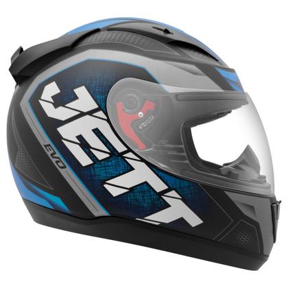 Imagem de Capacete Fechado Moto Pro Tork Jett Evo Line Fosco Masculino Feminino Segurança Conforto