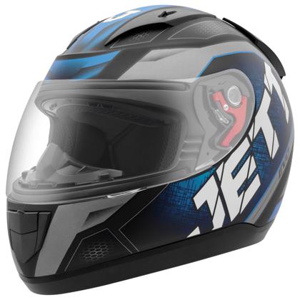 Imagem de Capacete Fechado Moto Pro Tork Jett Evo Line Fosco Masculino Feminino Segurança Conforto