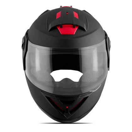 Imagem de Capacete Fechado Pro Tork Evo G8 Solid Viseira Cristal + Fume Evolution Moto Preto Fosco Branco