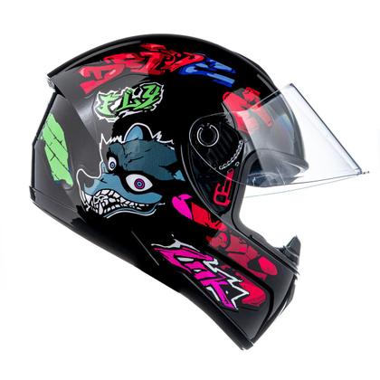 Imagem de Capacete fly drive 2 loko pto/color t-58