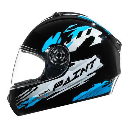 Imagem de Capacete FLY Young HG Paint Azul Infantil