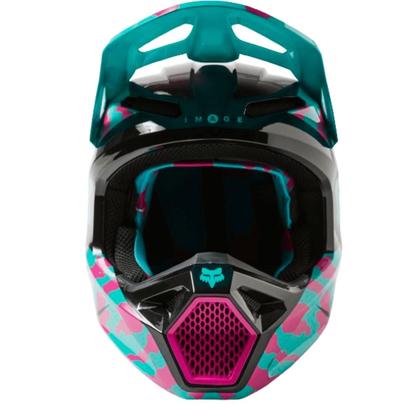 Imagem de Capacete fox v1 nuklr teal