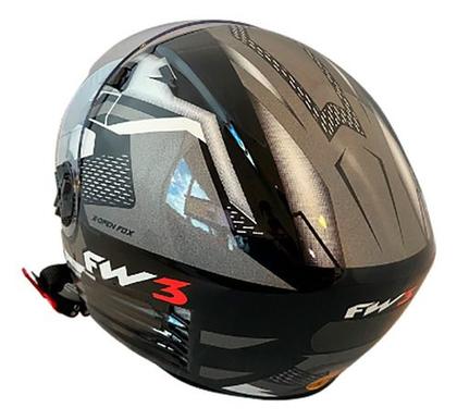 Imagem de Capacete fw3 x open up fox grafite 60