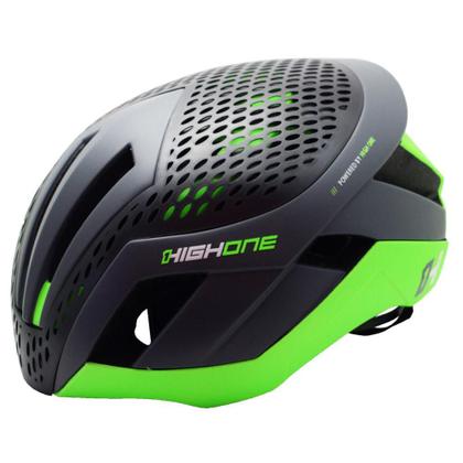 Imagem de Capacete High One Pro Space Cinza/Verde