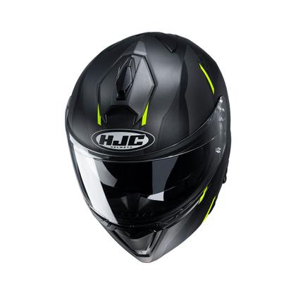 Imagem de Capacete Hjc I90 Aventa Preto Cinza E Verde 59