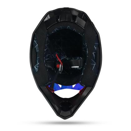 Imagem de Capacete Ims Evo Azul/Flúor Motocross Trilha Enduro