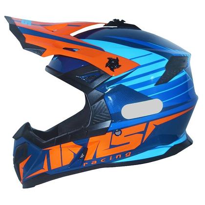 Imagem de Capacete Ims Extreme Azul Laranja Trilha Motocross