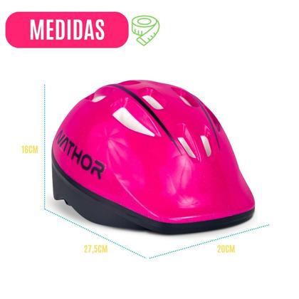 Imagem de Capacete Infantil Ajustável p/ Bicicleta e Patinete Trava Segura Ventilado Confortável Protetor Esportivo Ciclismo Bike