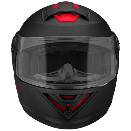 Imagem de Capacete Integral Feminino Masculino Piloto Moto ProTork Fechado Evolution G8 Narigueira Balaclava