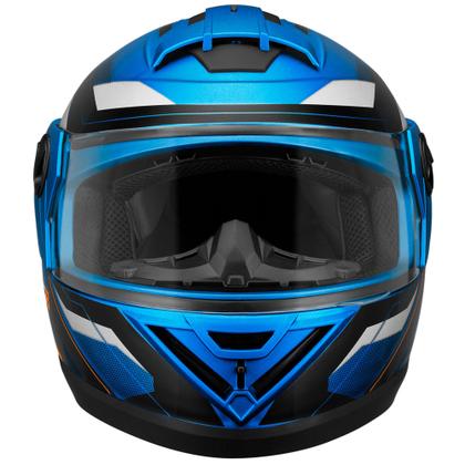 Imagem de Capacete Integral Feminino Masculino Piloto Moto ProTork Fechado Evolution G8 Narigueira Balaclava