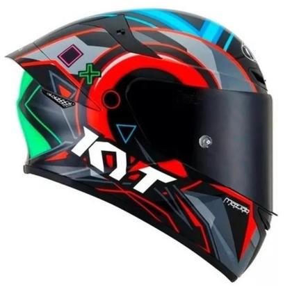 Imagem de Capacete Kyt Tt Course Ratthapark Play Moto Motocicleta