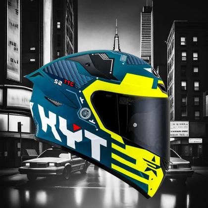 Imagem de Capacete kyt ttcourse fuselage yellow (gloss)