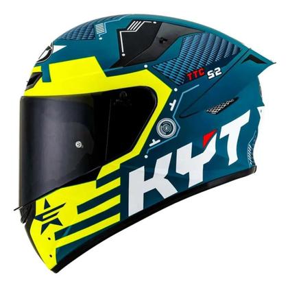 Imagem de Capacete kyt ttcourse fuselage yellow (gloss)