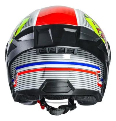 Imagem de Capacete LS2 Aberto Airflow 2 Sting Branco e Amarelo Masculino e Feminino