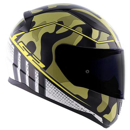 Imagem de Capacete LS2 FF353 Rapid Bravado Black Camo Hv Yellow