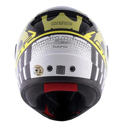 Imagem de Capacete LS2 FF353 Rapid Bravado Black Camo Hv Yellow