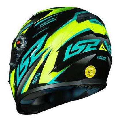 Imagem de Capacete LS2 FF358 Draze Black/HV Yellow/Green
