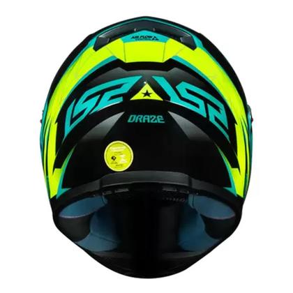 Imagem de Capacete LS2 FF358 Draze Black/HV Yellow/Green