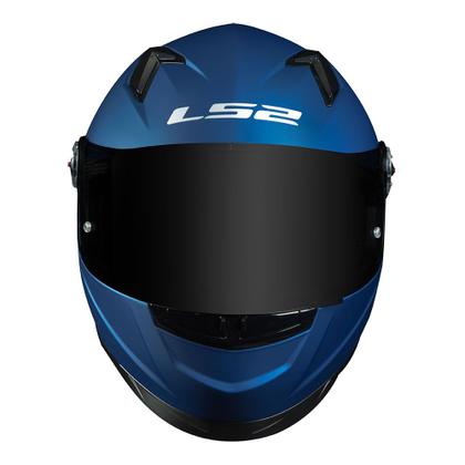 Imagem de Capacete LS2 FF358 Monocolor Azul Fosco Masculino e Feminino