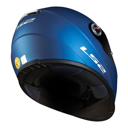 Imagem de Capacete LS2 FF358 Monocolor Azul Fosco Masculino e Feminino