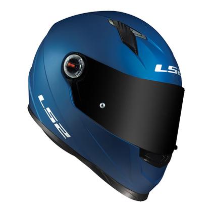 Imagem de Capacete LS2 FF358 Monocolor Azul Fosco Masculino e Feminino