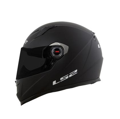 Imagem de Capacete Ls2 Ff358 Monocolor preto fosco + Viseira Fume