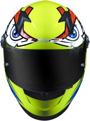 Imagem de Capacete Ls2 Ff358 Original Amarelo Tribal Yellow + Viseira Fume