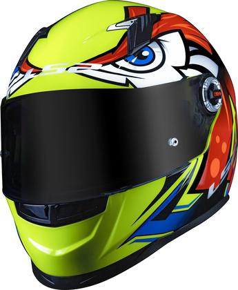 Imagem de Capacete Ls2 Ff358 Original Amarelo Tribal Yellow + Viseira Fume