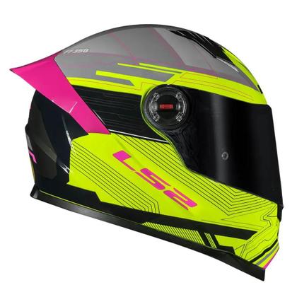 Imagem de Capacete LS2 FF358 S Digital Black Yellow