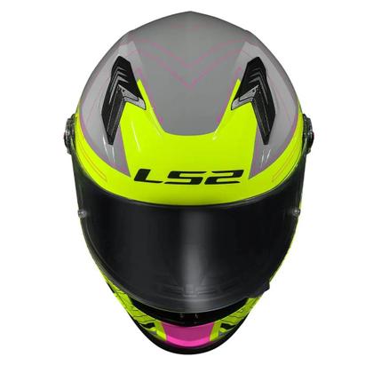Imagem de Capacete LS2 FF358 S Digital Black Yellow