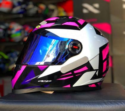 Imagem de Capacete Ls2 FF358 Starwar Rosa Preto Estrela Star War