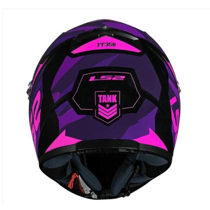Imagem de Capacete LS2 FF358 Tank Camo Black/Purple